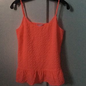 NWOT Lily Pulitzer peplum camisole top size S